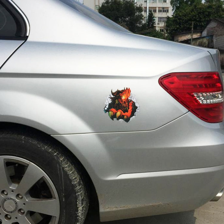 3D Characteristic Digital Simulation Car Paper Sticker, Exaggerated Effection 5, Exaggerated Effection 6, Exaggerated Effection 7, Exaggerated Effection 8, National Flag, Exaggerated Effection 9, Exaggerated Effection 10, Exaggerated Effection1