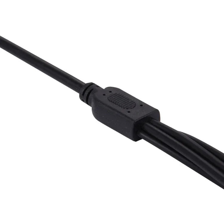 1 Female to 5 Male Plug 5.5 x 2.1mm DC Power Cable - Trustpick