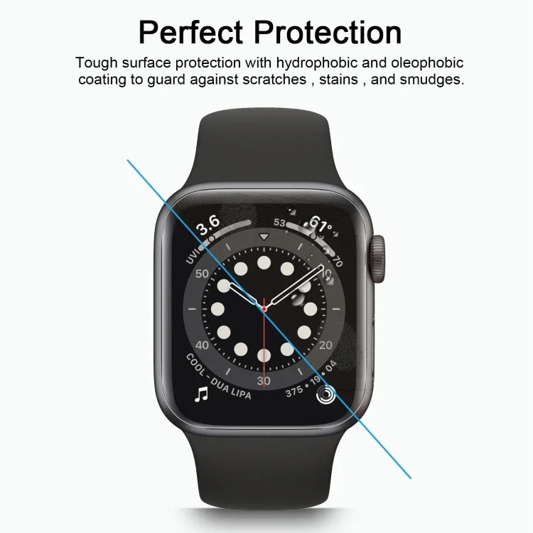 9H 2.5D Tempered Glass Film For Apple Watch Series 6 / 5 / 4 / Watch SE 44mm, For Apple Watch Series 6 / 5 / 4 / Watch SE 44mm