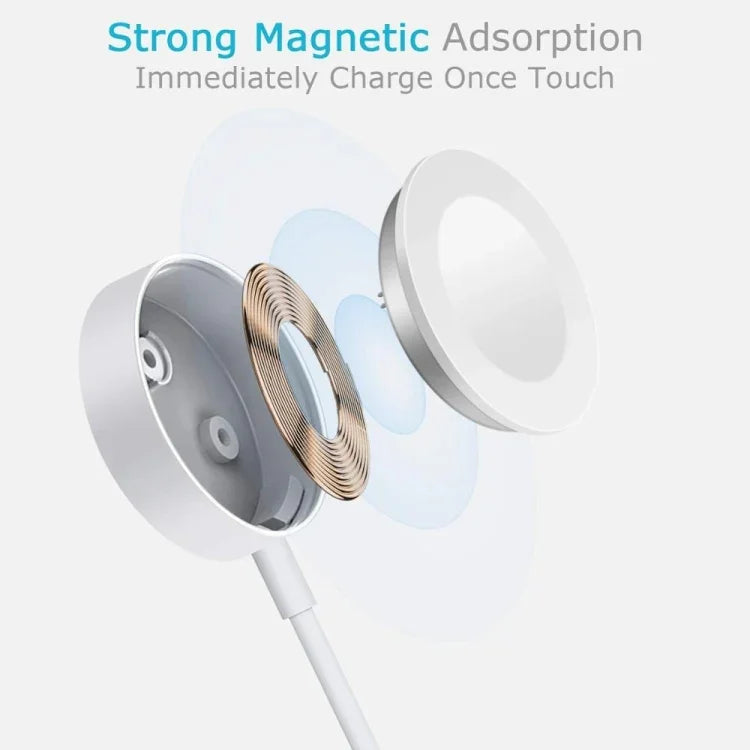 3m Type-C Universal Portable Magnetic Wireless Charger for Apple Watch Ultra & Ultra 2 & Series 9 & 8 & 7 & 6 & 5 & 4 & 3 & 2, 3m