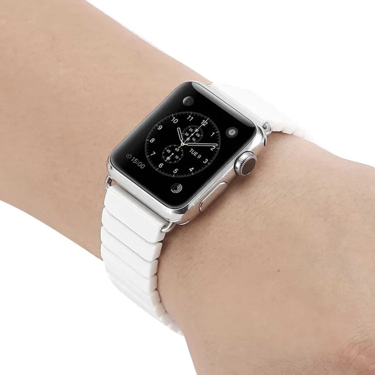 For Apple Watch Series 3 & 2 & 1 38mm Delicate Ceramics Wrist Watch Band, 38mm