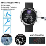 2 PCS ENKAY Hat-Prince for  Garmin Forerunner 645 0.2mm 9H Surface Hardness 2.15D Curved Edge Tempered Glass Screen Protector