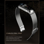 Mijobs Milan CS Screwless Buckle Metal Watch Band Case for Xiaomi Mi Band 5 & 6, Host not Included