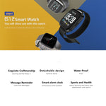 DTNO.1 G12 1.3 inches OLED Color Screen Smart Bracelet IP67 Waterproof, Nylon Watchband, Support Call Reminder /Heart Rate Monitoring /Sedentary Reminder /Multi-sport Mode