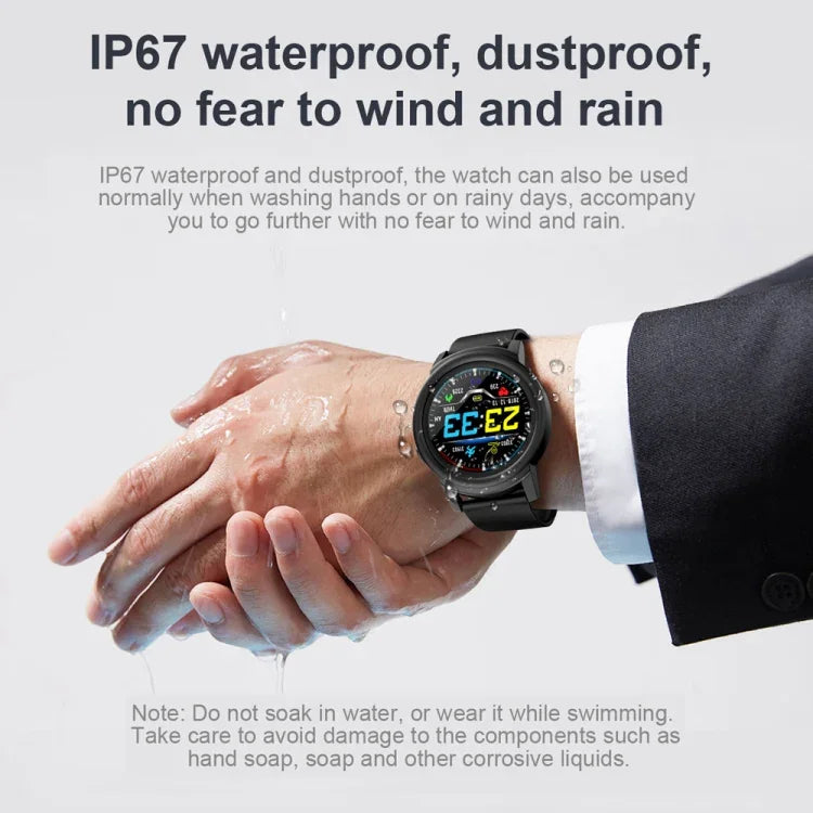 DK02 1.3 inches IPS Color Screen Smart Bracelet IP67 Waterproof, Support Call Reminder /Heart Rate Monitoring /Sleep Monitoring / Sedentary Reminder