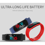 H29 1.14 inches IPS Color Screen Smart Bracelet IP67 Waterproof, Support Step Counting / Call Reminder / Heart Rate Monitoring / Sleep Monitoring