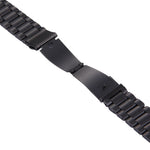 For Samsung Gear S2 Classic Smart Watch Butterfly Buckle 3 Beads Stainless Steel Watchband