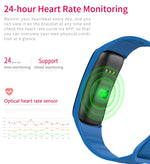 CHIGU C1Plus Fitness Tracker 0.96 inch IPS Screen Smartband Bracelet, IP67 Waterproof, Support Sports Mode / Blood Pressure / Sleep Monitor / Heart Rate Monitor / Fatigue Monitor / Sedentary Reminder, C1 Plus Red, C1 Plus Black, C1 Plus Blue           ...