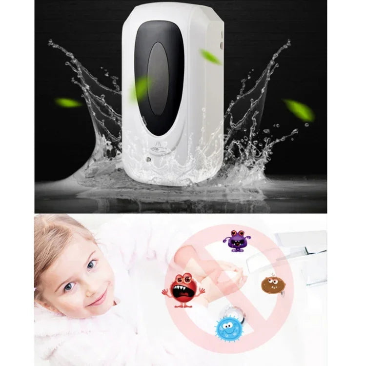 F1303 1000ML Touchless Automatic Infrared Sensor Spray Sterilization Dispenser, F1303