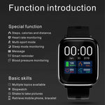 Q58S 1.3 inch TFT Touch Screen IP67 Waterproof Smartwatch, Support Call Reminder/ Heart Rate Monitoring /Blood Pressure Monitoring/ Sleep Monitoring