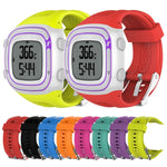 Male Style Silicone Sport Watch Band for Garmin Forerunner 10 / 15, Male Style