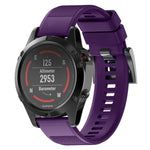 Quick Removable Silicone Watch Band for Fenix 5X 26mm, For Fenix 5X 26mm
