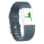 Square Pattern Adjustable Sport Watch Band for FITBIT Charge 2, Size: L, 12.5x8.5cm, L, Coral Red, L, Navy Blue, L, Dark Purple, L, Purple, L, Orange, L, Cyan, L, Pink, L, Red, L, Green, L, Rose Red, L, Grey, L, Sky Blue, L, Blue, L, White, L, Aqua Blu...