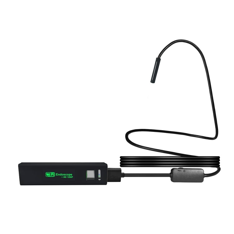 YPC110 8mm 2.0MP HD Camera WiFi Endoscope Snake Tube Inspection Camera with 8 LED, Waterproof IP68, Lens Diameter: 8mm, Length: 5m, Soft Line, 5m Soft Line