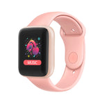 Y68M 1.44 inch Smart Watch, Support Heart Rate Blood Pressure Blood Oxygen Monitoring