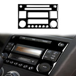 For Nissan 350Z 2003-2009 Car CD Radio Playback Panel Decorative Stickers, Left and Right Drive Universal, Car CD Radio Playback Panel