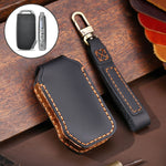 For Kia Sportage R / K5 / K4 / K2 / KX3 Hallmo B Style Car Cowhide Leather Key Protective Cover Key Case, C135