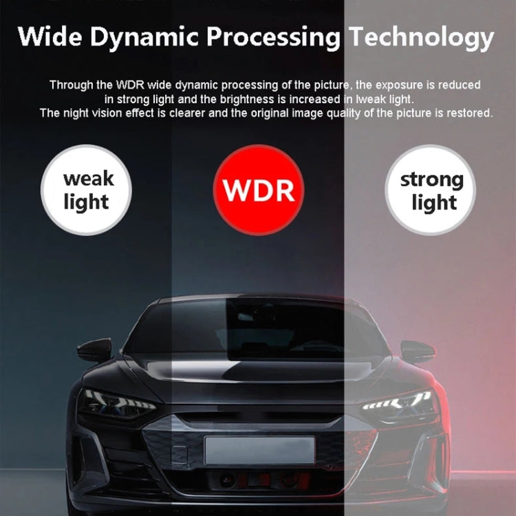Q3 3 inch Car 1080P HD Single Recording Driving Recorder, Supports Automatic Loop Recording, Q3 Single Recording Driving Recorder