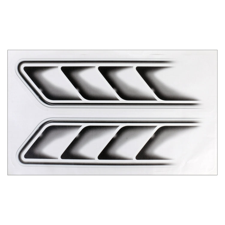 Car PVC Self-adhesive Fake Vent Decorative Stickers, Fake Vent 3