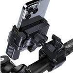 Carbon Fiber Texture Bicycle Non-slip Scooter Phone Holder