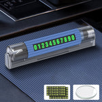 Car Multi-functional Emergency Safety Hammer Temporary Parking Dual Number Plate