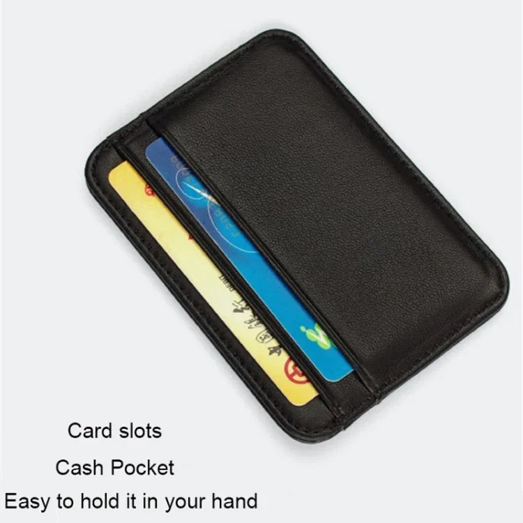 C1712H2 Sheepskin Ultra Thin Mini Convenient Card Case, C1712H2