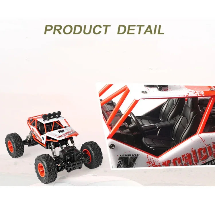 6255 2.4GHz 1:16 Wireless Remote Control Drift Off-road Four-wheel Drive Children Toy Car, 6255 2.4GHz 1:16(Blue), 6255 2.4GHz 1:16(Red)