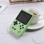 MK500 Macaron Mini Retro Classic Handheld Game Console for Kids Built-in 500 Games, Support AV Output, MK500 / Green, MK500 / Grey, MK500 / Blue, MK500 / Yellow, MK500 / Pink