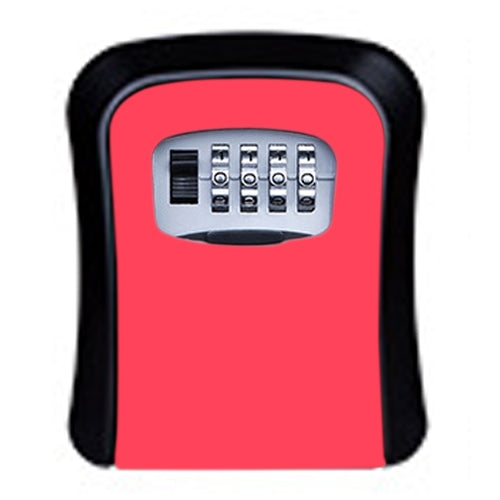 Password Lock Metal Storage Box Door Security Box Wall Cabinet Key Safety Box