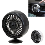Multi-function Portable Car Air Outlet Sucker Electric Cooling Fan, Multi-function (Black), Multi-function (Silver)