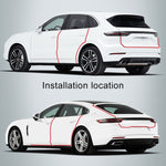 Car Door Anti-collision Strip Protection Guards Trims Stickers Tape, Length : 3cmx3m, Length : 3cmx3m