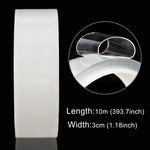 Car Door Anti-collision Strip Protection Guards Trims Stickers Tape, Length : 3cmx10m, Length : 10M