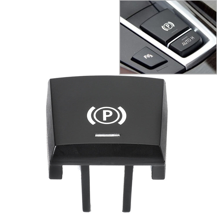 Auto Parking Switch Cover Replacement Handbrake P Key Button 61316822518 for BMW 5 / 6 Series 2009-2014/06, Parking Switch Cover for BMW 5 / 6 Series 2009-2013