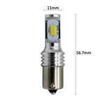 2 PCS Decode 1156/BA15S 72W LED Bulbs Light Car Auto Turn Lamp Backup Light, DC 12-24V, White, Yellow