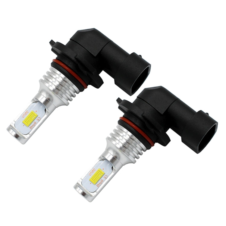 2 PCS 9006 HB4 72W 1000LM 6000-6500K Super Bright White Light Car Fog LED Bulbs, DC 12-24V, 9006 HB4, 9006/HB4