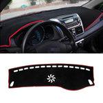 Left-hand Drive Car Dashboard Instrument Panel Sunscreen Car Mats Hood Cover for Mercedes-Benz C-Class 2015-2018 (Please note the model and year), For Mercedes-Benz