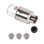 2 PCS Valve Cap Light Wheel Tyre Lamp With Battery for Car / Motorbike / Bike