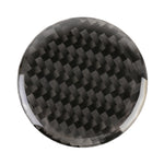Car Water Cup Rotate Button Panel Carbon Fiber Decorative Sticker for Jeep Grand Cherokee 2014-2018, Water Cup Rotate Button