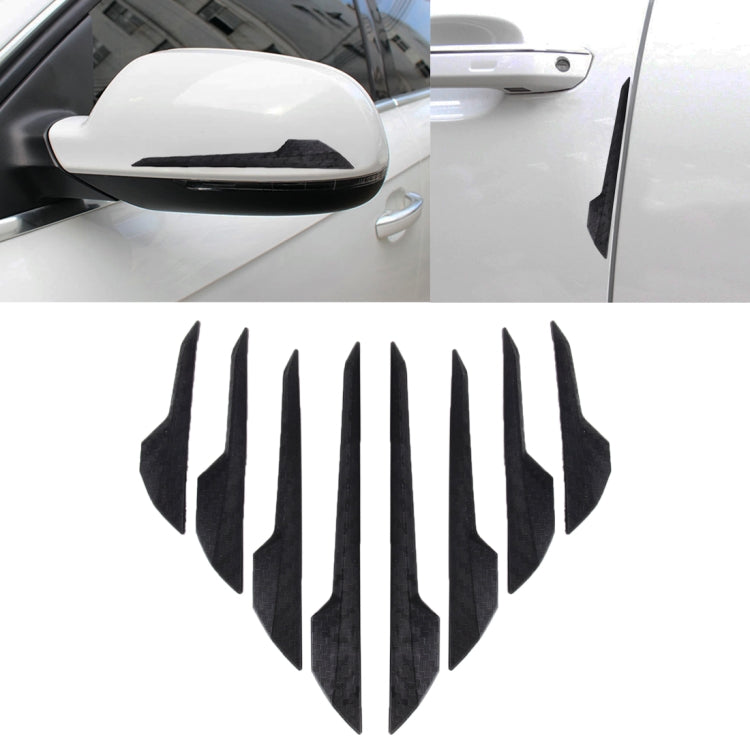 8 PCS Car Vehicle Door Side Guard Anti Crash Strip Exterior Avoid Bumps Collsion Impact Protector Sticker, Door Side Guard, R-2119, R-2119 Door Edge Guards