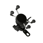 Universal 12V Motorcycle USB Phone Charger with Holder, Suitable for 3.5-6.5 inch Smartphones, X-3