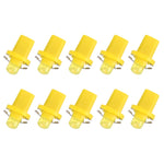 10 PCS 0.4W B8.5 Wedge Instrument Panel COB LED Light Dashboard Gauge Cluster Indicator Lamp Bulb, 0.4W B8.5