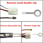 11 PCS Auto Car Plug Circuit Board Wire Harness Terminal Extraction Pick Connector Crimp Pin Back Needle Remove Tool, 11 PCS