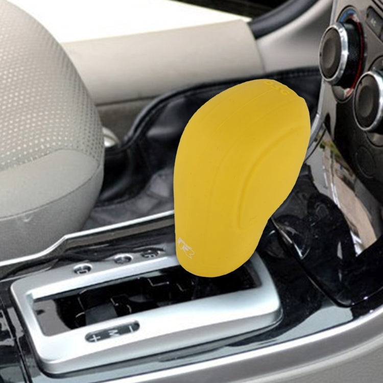 Rubber Car Hand Brake Head Cover Shift Knob Gear Stick Cushion Cover Car Accessory Interior Decoration Pad, Shift Knob  Cover(Black), Shift Knob  Cover(Grey), Shift Knob  Cover(Khaki), Shift Knob  Cover(Light Green), Shift Knob  Cover(Purple)          ...