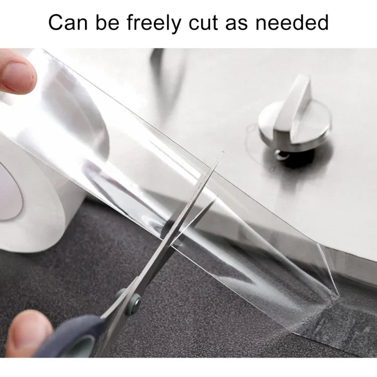 Acrylic Rubber Kitchen and Bathroom Waterproof Moisture-proof Tape Mildew Proof Stickers Size: 2cm x 3m, Thickness: 0.5mm, 2cm x 3m