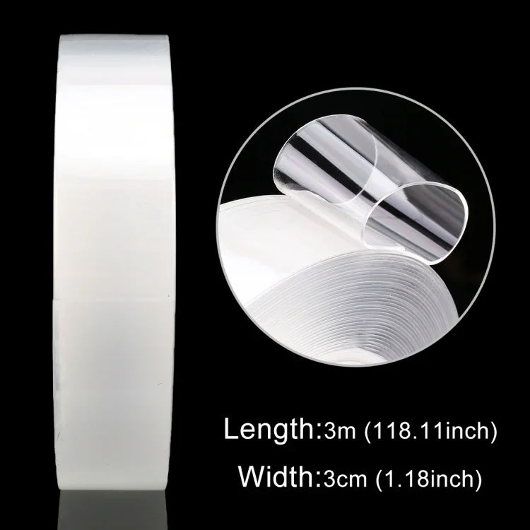 Acrylic Rubber Kitchen and Bathroom Waterproof Moisture-proof Tape Mildew Proof Stickers Size: 3cm x 3m, Thickness: 0.5mm, 3cm x 3m