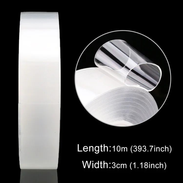 Acrylic Rubber Kitchen and Bathroom Waterproof Moisture-proof Tape Mildew Proof Stickers Size: 3cm x 10m, Thickness: 0.5mm, 3cm x 10m