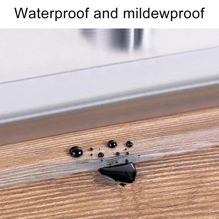 Acrylic Rubber Kitchen and Bathroom Waterproof Moisture-proof Tape Mildew Proof Stickers Size: 3cm x 10m, Thickness: 0.5mm, 3cm x 10m