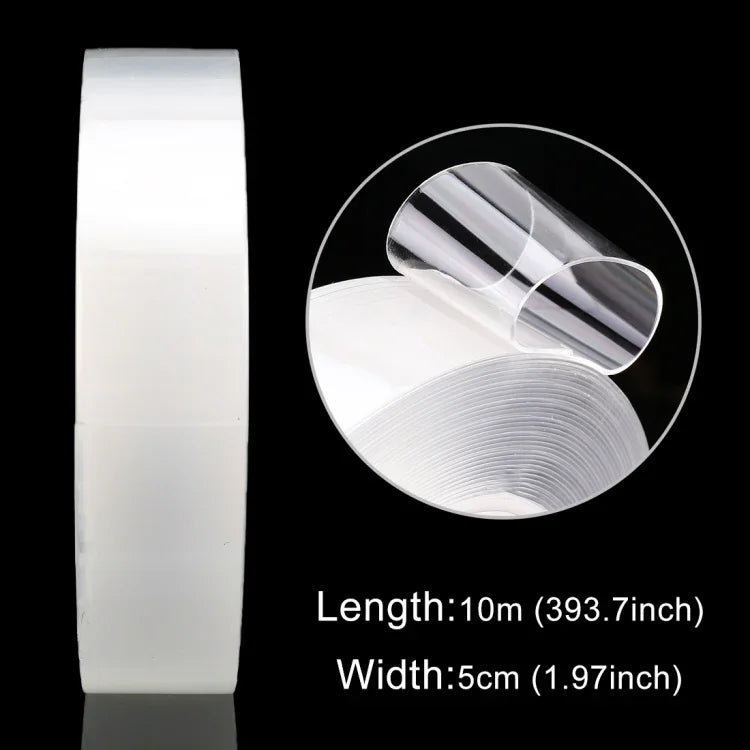 Acrylic Rubber Kitchen and Bathroom Waterproof Moisture-proof Tape Mildew Proof Stickers Size: 5cm x 10m, Thickness: 0.5mm, 5cm x 10m