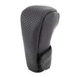 Universal Nonslip Breathable Genuine Leather Car Gear Shift Knob Cover