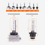 2 PCS D3S 35W 3800 LM 8000K HID Bulbs Xenon Lights Lamps, DC 12V, D3S